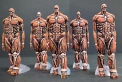 リペイント品 進撃の巨人 地鳴らし 地鳴らしフィギュア5体 - メルカリ