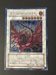 美品】ブラック・ローズ・ドラゴン レリーフ 遊戯王 - メルカリ