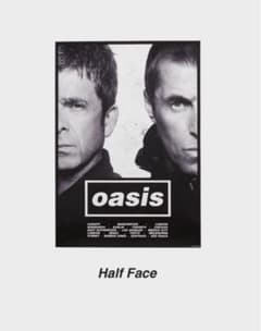 Oasis オアシス Live 2025 ポスター Half Face - メルカリ