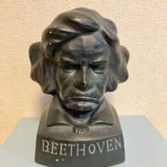 陶器製 ベートーヴェン胸像 ベートーベン音楽家 音楽室 - メルカリ