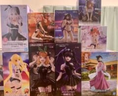 ま*う様 美少女フィギュア まとめ売り 9点セット プライズ 未開封