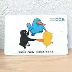 ICOCA 記念デザインカード「Suica・TOICA・ICOCA相互利用」 - メルカリ