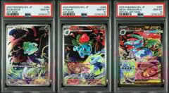 PSA10】【3連番 】フシギダネ フシギソウ 末尾77フシギバナex - メルカリ