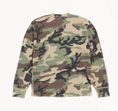 stussy 迷彩サーマル Mサイズ - メルカリ