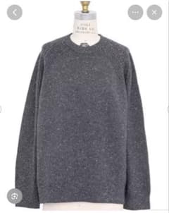 Drawer ドゥロワーラメ5ゲージクルー ネックニット - メルカリ