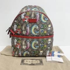 美品 グッチ ヒグチユウコ GGスプリーム バックパック 2408277 - メルカリ