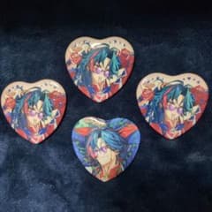 にじさんじ Rose Valentine バレンタイン ハート型缶バッジ 魁星