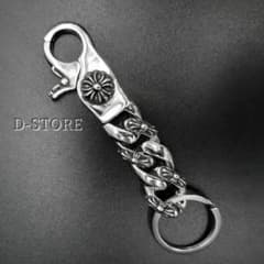 キーリング シルバー クロス キーホルダー エクストラファンシー