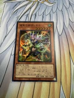 耀聖の風詩レギナ エルフェンノーツ スーパーレア【遊戯王ブレイジング