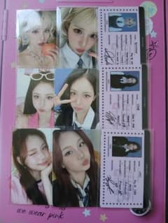 viviz gfriend ウナ シンビ オムジ シーグリ トレカ - メルカリ