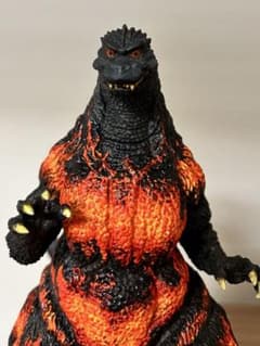 一番くじ ゴジラ1995 改造 リペイント バーニングゴジラ 酒井ゆうじ