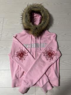 NOREMID ノーリミッド ファージップパーカー ピンク 希少Sサイズ