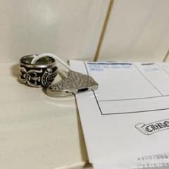 1992年製 鑑定書/インボイス/証明書付きクロムハーツ ダガー リング 7