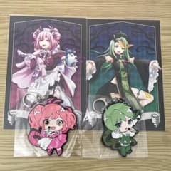 マクロスΔ ポストカード ラバーキーホルダー マキナ レイナ 闇マキナ