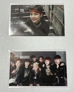 BTS SUGA 集合 DARK&WILD トレカ - メルカリ