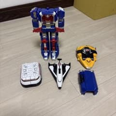 電磁戦隊メガレンジャー 銀河合体DXメガボイジャー ジャンク品 - メルカリ