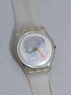 スウォッチ swatch レトロ腕時計 Ticking Brain 脳 医学 - メルカリ