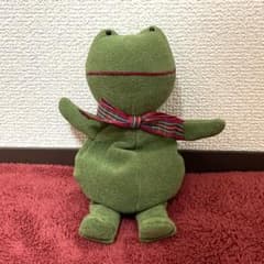 sekiguchi セキグチ カエル 蛙 ぬいぐるみマスコット ビーズ レトロ