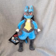 ポケモン ルカリオ ぬいぐるみ タグ付き ポケモンセンター - メルカリ
