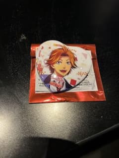 ときメモ GS ラウンドワン ラウワン ハート型 缶バッジ 新名旬平