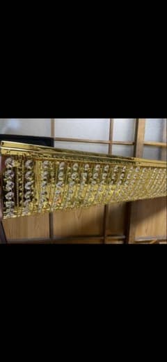 ナイアガラ シャンデリア ダブルチェーン LED付き 値下げ中‼️ - メルカリ