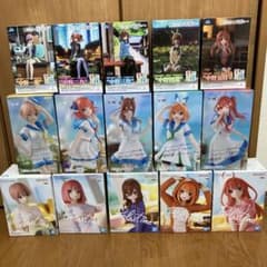 五等分の花嫁 フィギュア 15種セット - メルカリ
