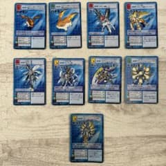 旧デジモンカードセット パタモン進化ライン9枚 - メルカリ