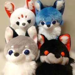 アマテラスのオオカミST 4種コンプリート ぬいぐるみ 狼 - メルカリ