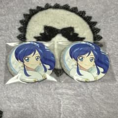 アイカツ! 霧矢あおい 缶バッジ ホワイトポンチョver. - メルカリ