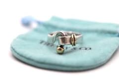TIFFANY＆Co. ティファニー フック＆アイ リング 指輪 750/925 - メルカリ