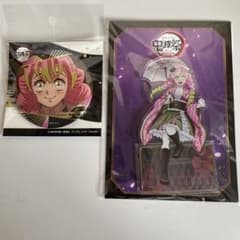 鬼滅の刃 甘露寺蜜璃 アクリルスタンド 箔押し缶バッジ - メルカリ