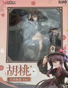 新品未開封 原神 APEX 胡桃 雪兎梅香 Ver. 1/7スケールフィギュア