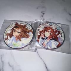 ウマ娘 缶バッジ 2個セット スティルインラブ ジャングルポケット