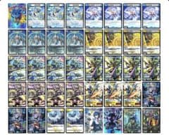 デュエマ デッキ 青白天門 オマケパーツ付き - メルカリ