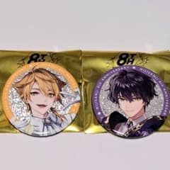 にじさんじ 剣持刀也 伏見ガク 8周年 ランダムグリッター 缶バッジ