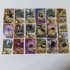 新甲虫王者ムシキングカード SSR SGR 計18枚セット - メルカリ