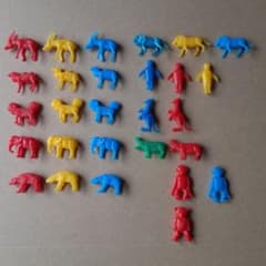 食玩 コリス フエラムネ おまけ おもちゃばこ 豆動物 旧カラー含 28点