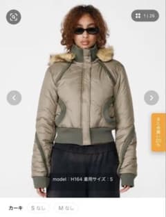 BEEDEN SWITCHING RIB 2WAY PUFFER JACKET - メルカリ