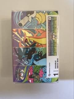 EUIC ロンドン ポケモンセンター限定 ダブルデッキケース メガ御三家