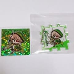 戦国乙女アクリルキューブキーホルダー＆かぎっ娘ステッカー【カンスケ