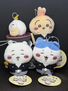 ちいかわお正月マスコット 全4種コンプリートセット - メルカリ