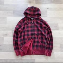 00s OLD UNIQLO ダブルジップパーカー オンブレチェックY2K - メルカリ