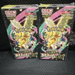 ポケモンカードゲーム MEGAドリームex シュリンク付き 2BOX - メルカリ