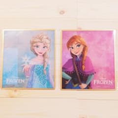 ディズニーストア クリア色紙 アナと雪の女王 アナ エルサ - メルカリ