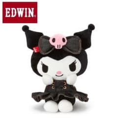サンリオ EDWIN コラボ クロミちゃん ぬいぐるみ - メルカリ