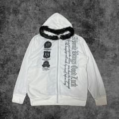 ジップアップ ファーパーカー y2k グランジ 平成 お兄系 archive