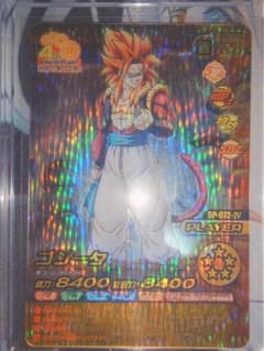 ドラゴンボール W爆裂インパクト 禁レア ゴジータ4 データカードダス4
