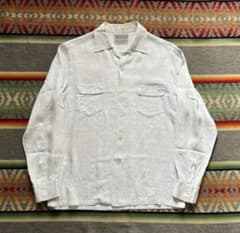 60s Herb Gerry レーヨン シルク シャツ カスリ ネップ 50s - メルカリ