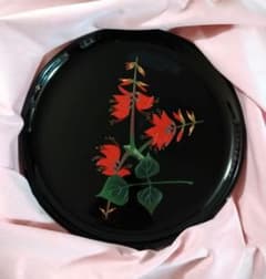 琉球漆器 紅房 Bembo べんぼう 丸盆 27cm - メルカリ