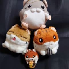 ハムスター倶楽部 ぷーちゃん しげっち えんどーくん ぬいぐるみ